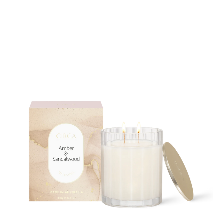 Circa Soy Candle 350g - Amber and Sandalwood