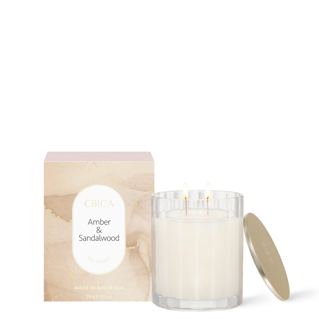 Circa Soy Candle 350g - Amber and Sandalwood