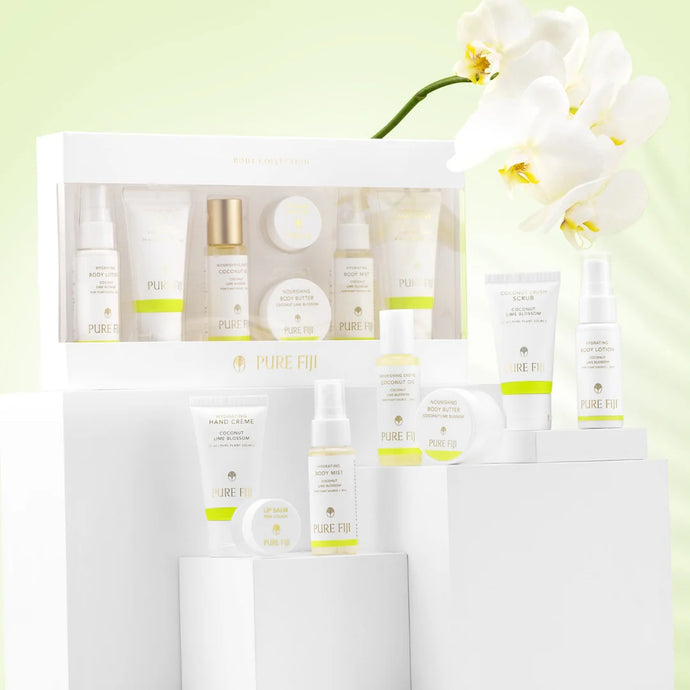 Pure Fiji Body Collection Gift Set - Coconut and Lime Blossom