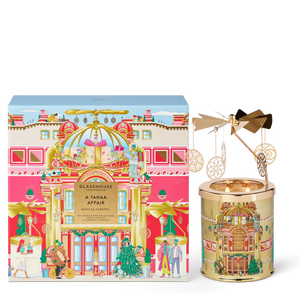 A TAHAA AFFAIR VANILLA CARAMEL 380g Candle & Spinning Carousel