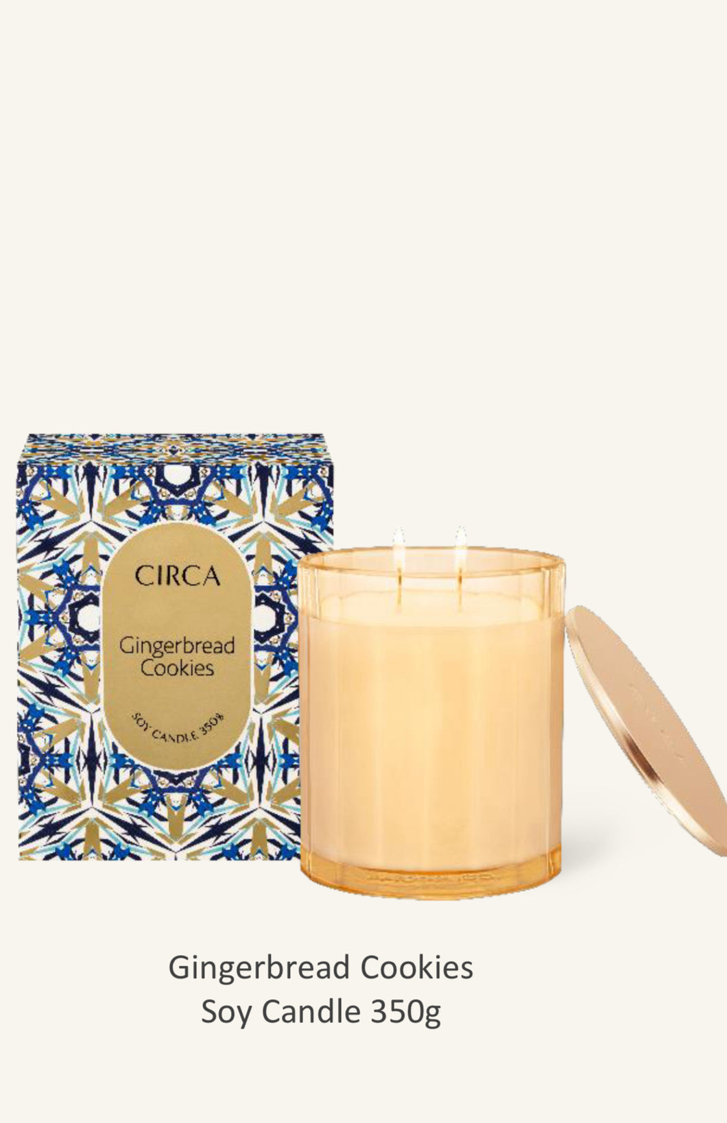 Circa Christmas Collection 24 - Gingerbread Cookies Candle 350g