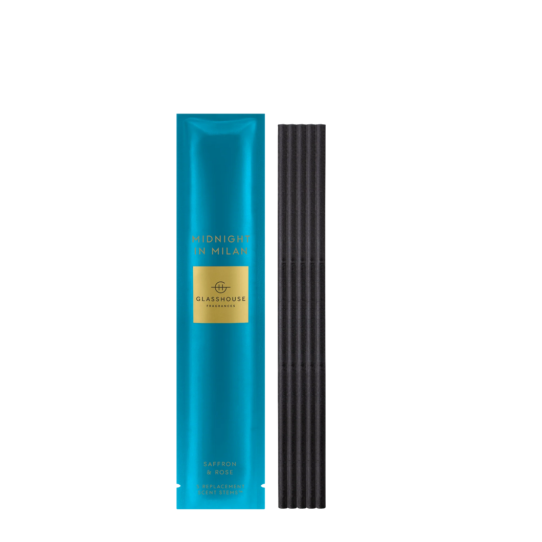GH - MIDNIGHT IN MILAN-5 Replacement Scent Stems