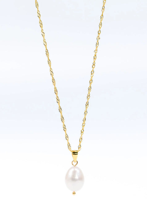 Willow Luxe Florence Pearl Pendant Necklace