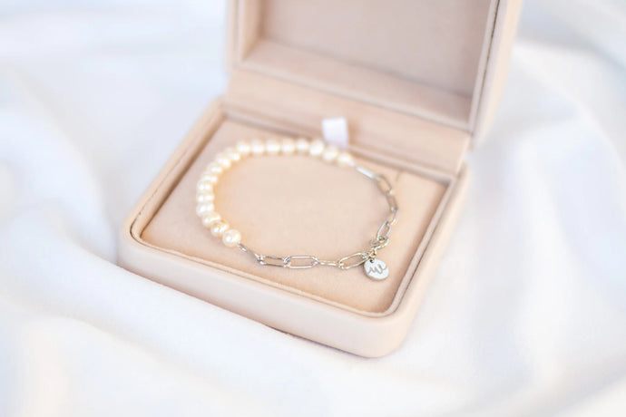 Sienna Pearl Bracelet