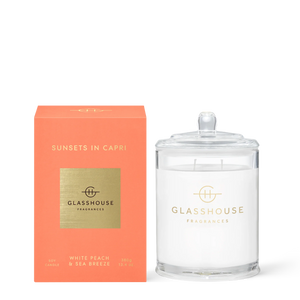 GH - SUNSETS IN CAPRI 380g Candle