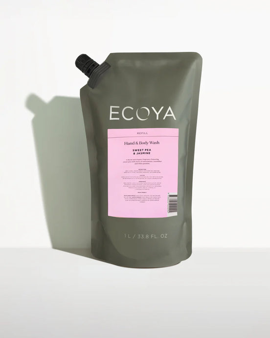 Ecoya Hand Wash Refill - Sweat Pea