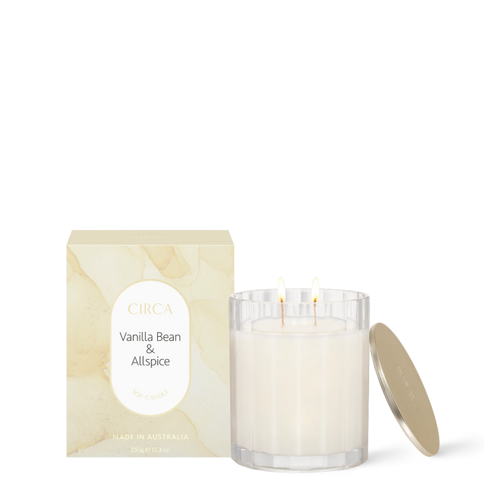 Circa Soy Candle 350g - Vanilla Bean & Allspice