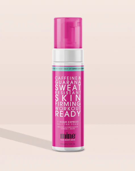 Mine Tan Tanning Foam - Workout